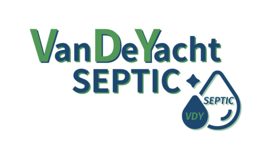 picture of VDY septic logo, green and blue